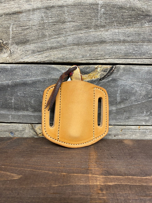 Basket stamped portfolio – TJ's Custom Leather & Hat Co.