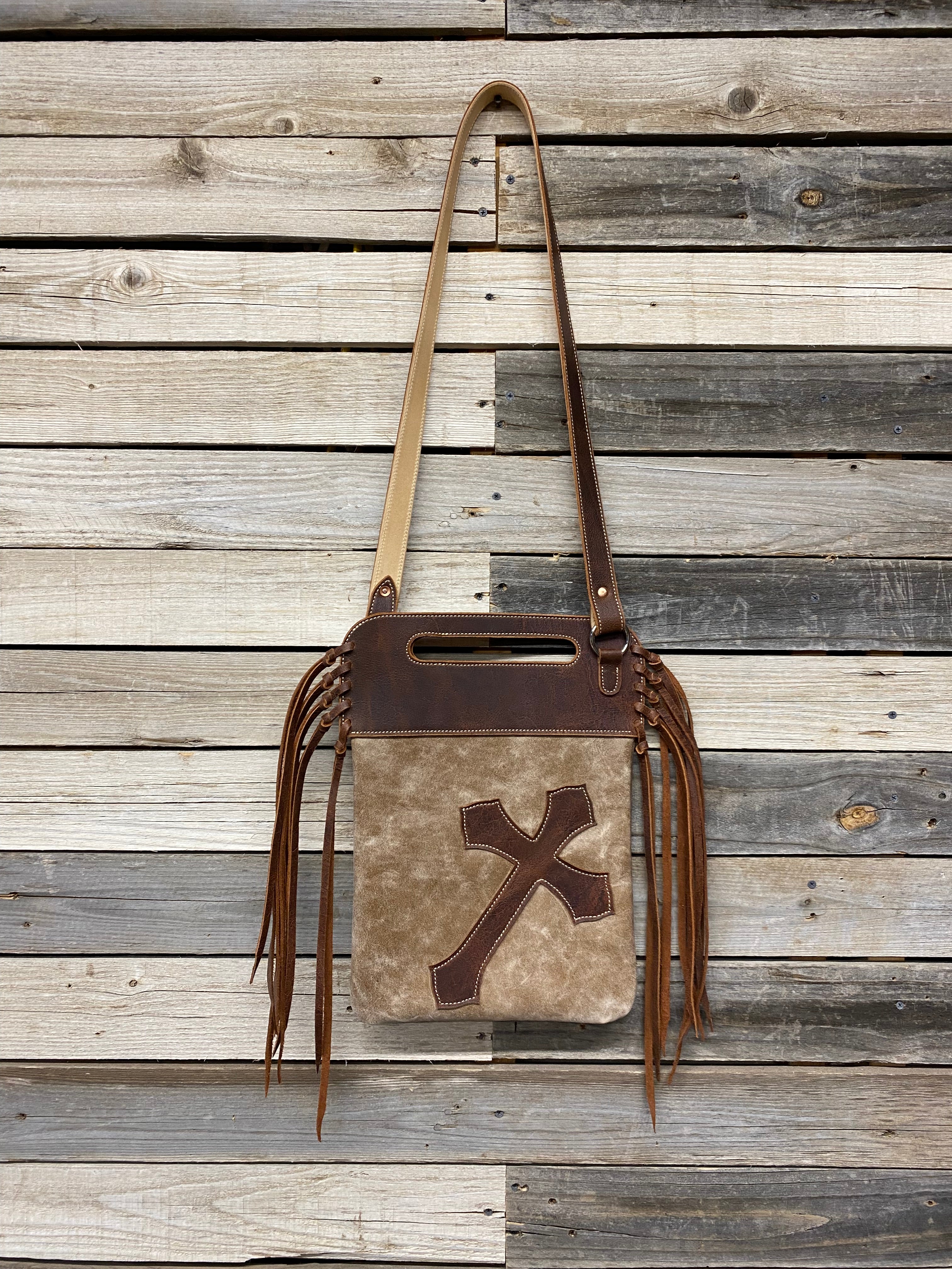 Vintage MARK CROSS Brown Pebble Leather Crossbody Bag | eBay