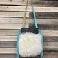 Teal Sheep purse