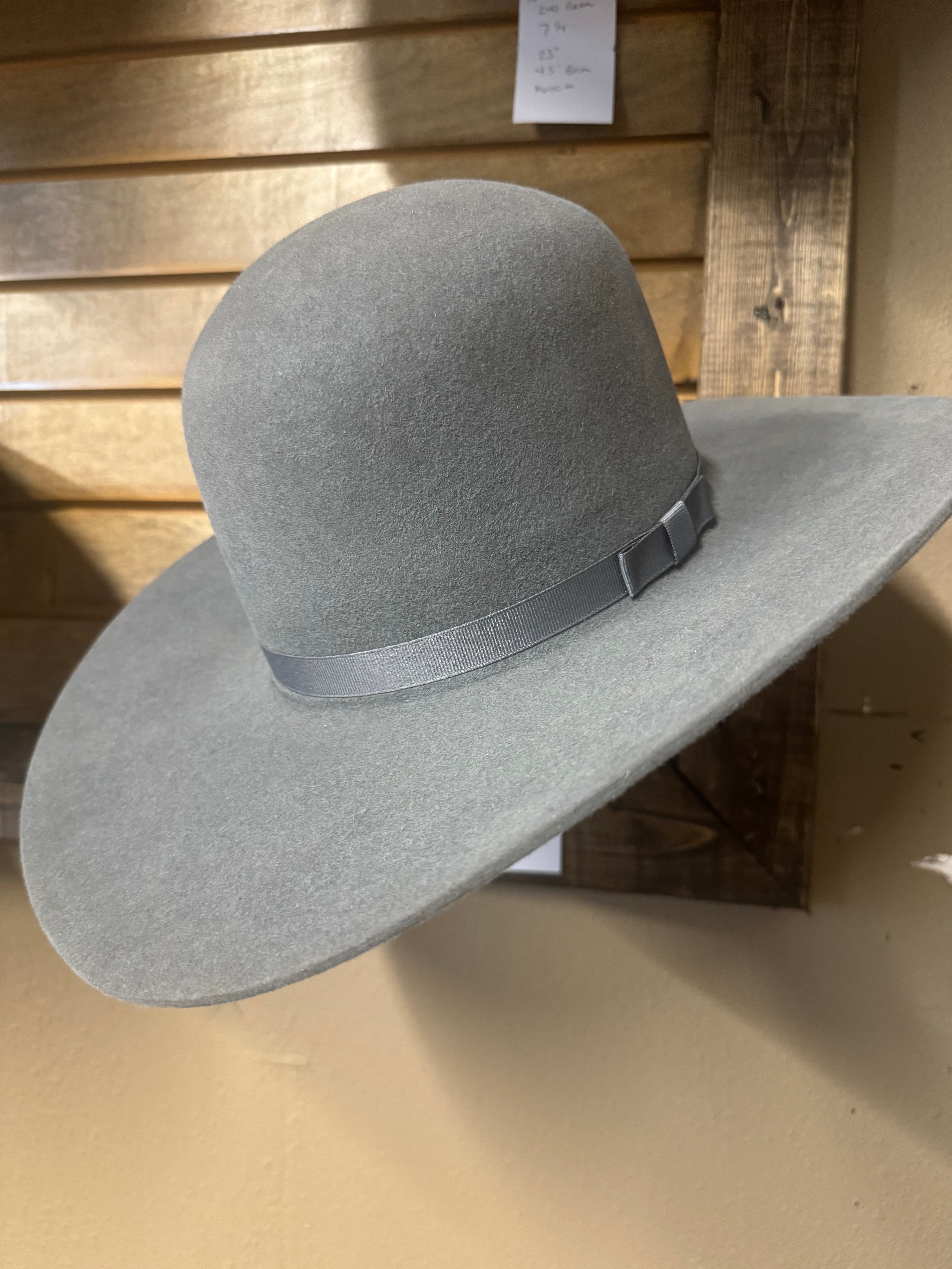 Gray felt hat online